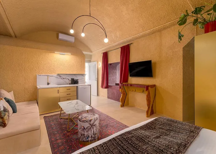 Canyon Santorini شقة *