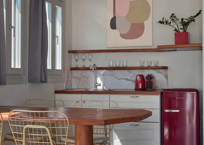 Canyon Santorini 公寓 费拉